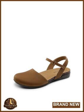 Arch Support Closed Toe Sandals with Memory Foam Cork Footbed